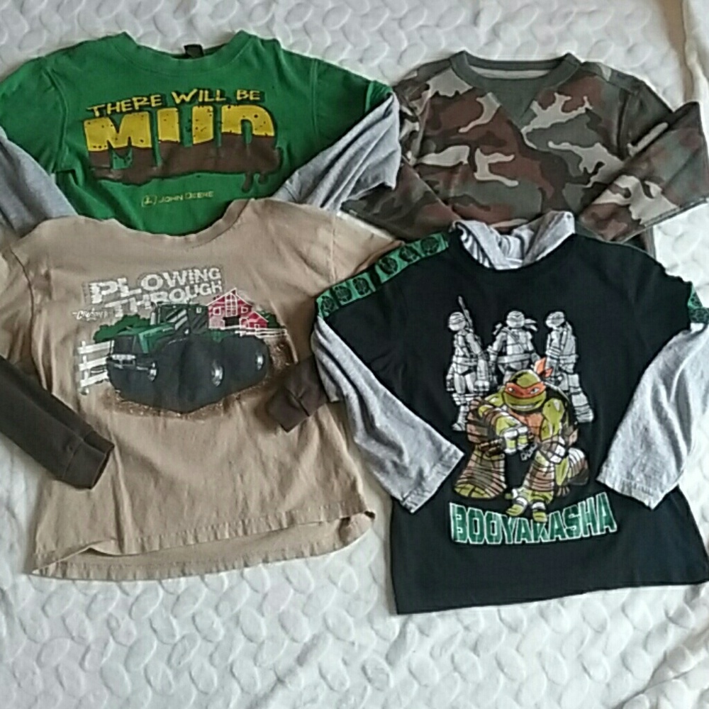 Boys long sleeve shirt lot
